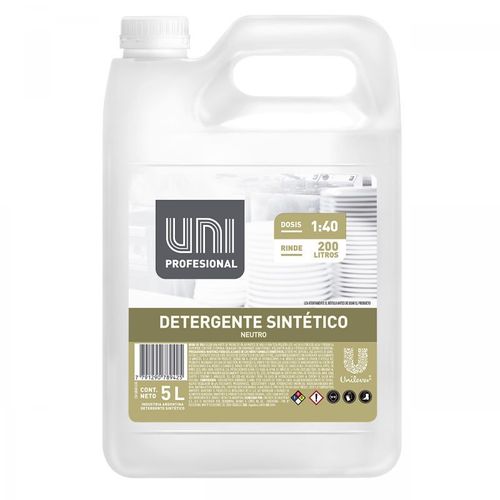 Detergente Neutro Uniprofesional X 5 Lts