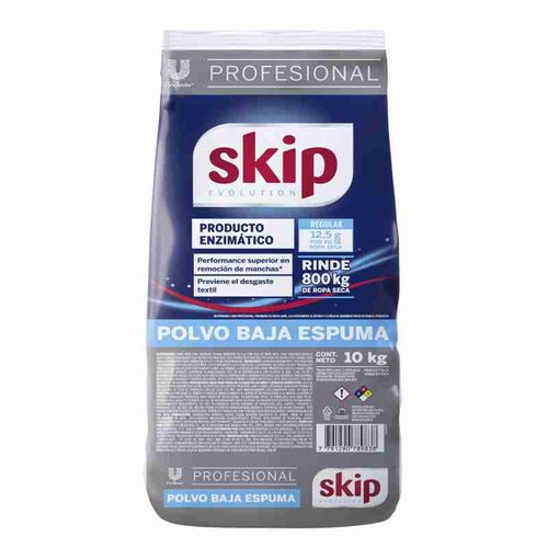 Jabon En Polvo Skip X 10 Kg.