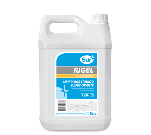 Limpiador Liquido Rigel Limon X 5 Lts.