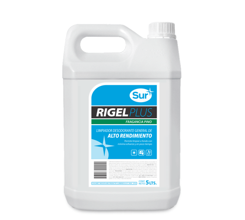 Limpiador Liquido Rigel Plus Pino X 5 Lts.