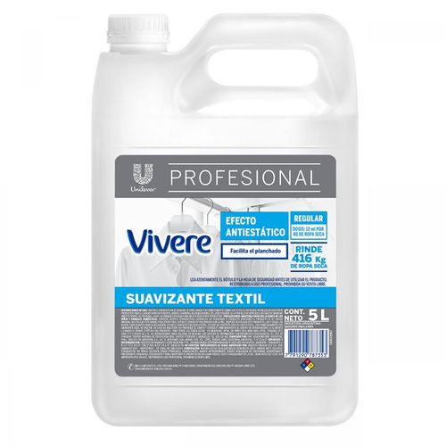 Suavizante Vivere Profesional  X 5 Lts.