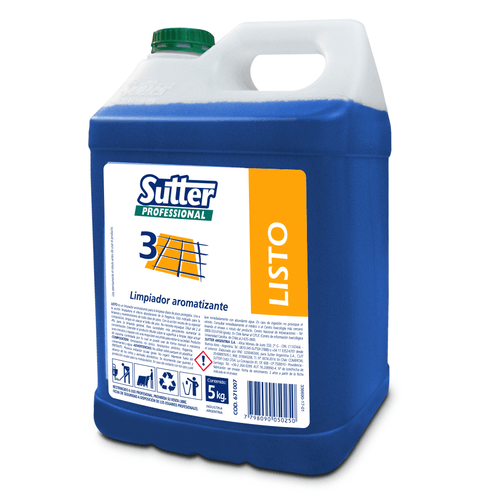 Detergente Perfumado Listo X 5 Lts. (Sutter)