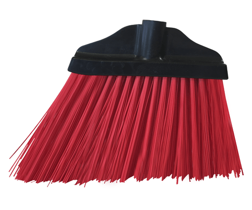 Escoba Angular Pvc Punta Plumada Rojo (2040R)