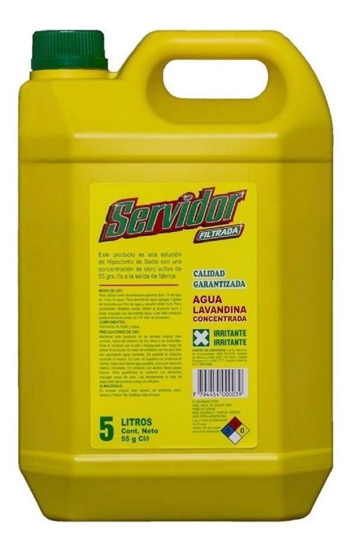 Lavandina Linea Azul  X 5 Lts