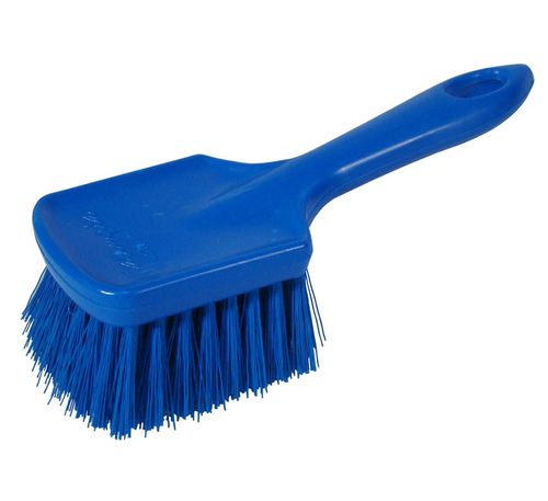 Cepillo Multiuso Mango Corto De Pbt Azul Italimpia (4085B)
