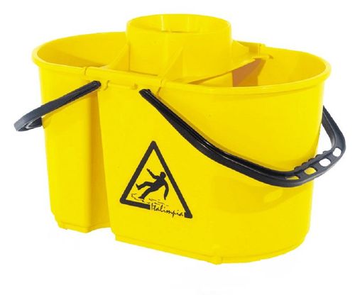 Balde Con Escurridor Gemini Amarillo Italimpia (2060Y)