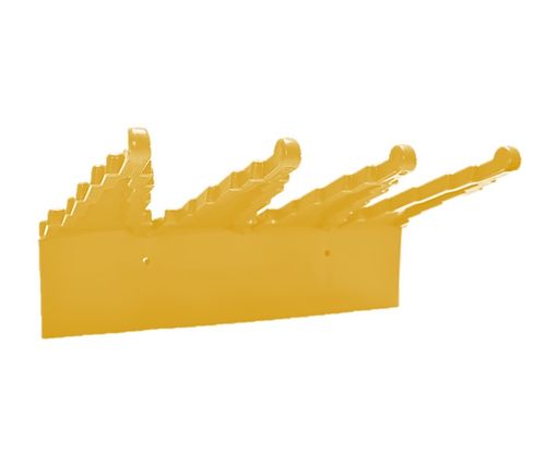 Org. De Cepillos Plastico Amarillo (5544Y) Italimp X U