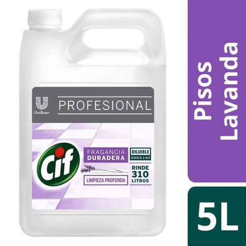 Cif Limpiador Pisos Lavanda X 5 Lts.