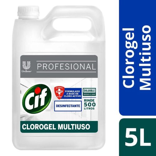 Cif Clorogel Desinfectante Multiuso X 5 Lts.