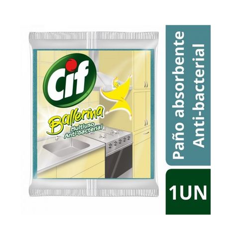 Cif Paño Ballerina Multiuso Antibacterial