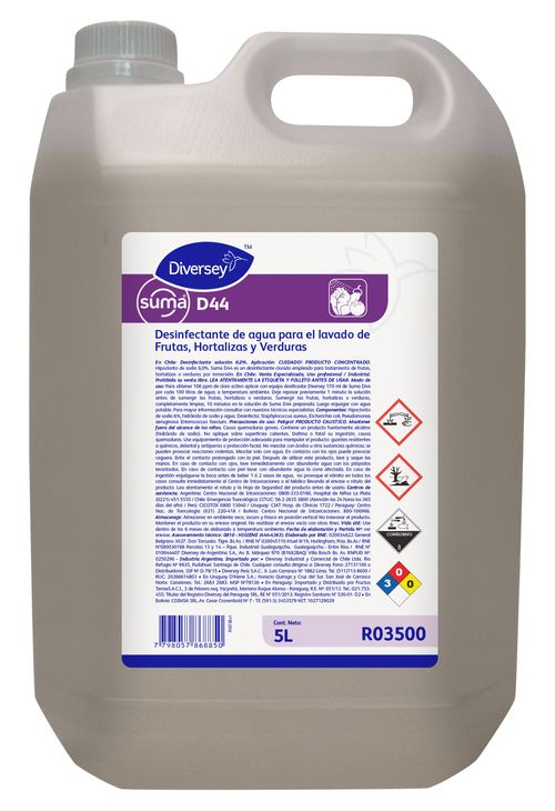 Suma D44 X 5 Lts  (Diversey)