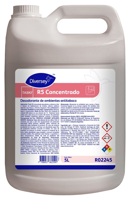 Taski R5 Concentrado X 5 Lts (Diversey)