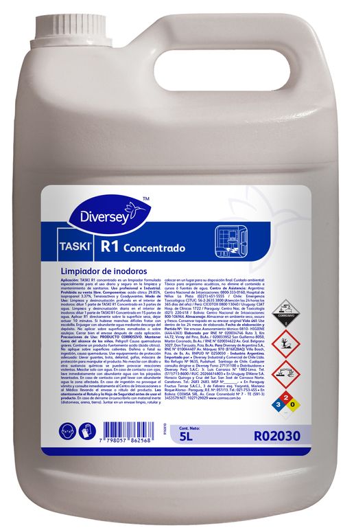 Taski R1 Conc X 5 Lts (Diversey)