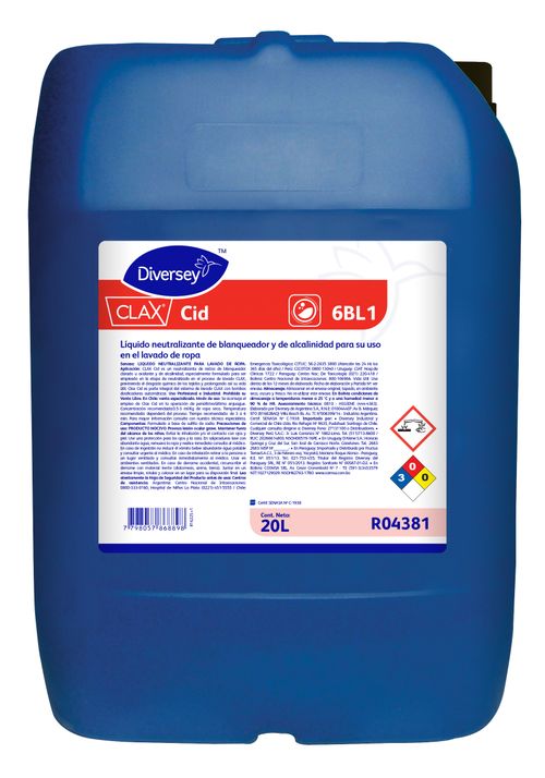 Clax Cid Bidon X 20 Lts (Diversey)