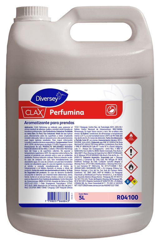 Clax Perfumina X 5 Lts (Diversey)