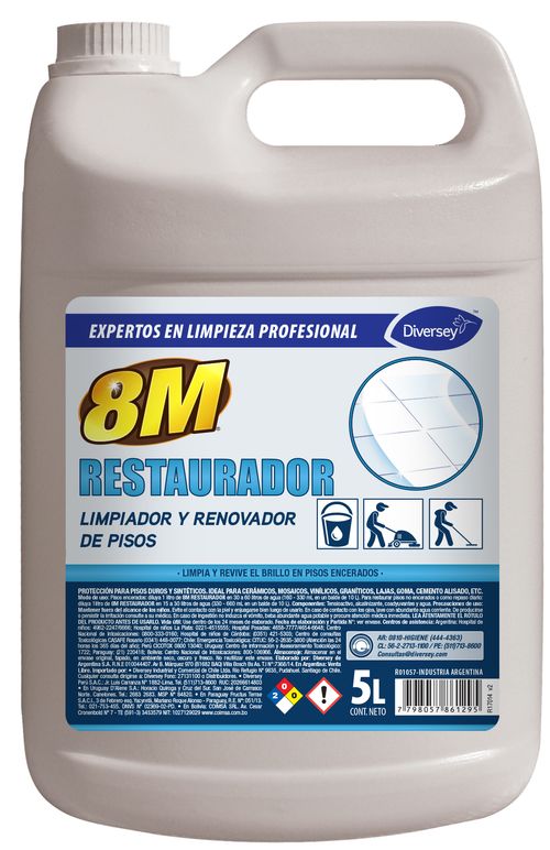 8M Restaurador X 5 Lts (Diversey)