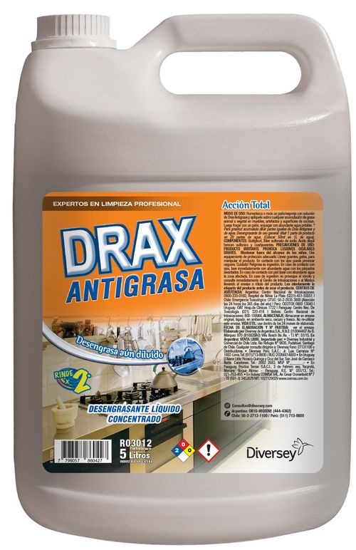 Drax Hyper X 5 Lts (Diversey)