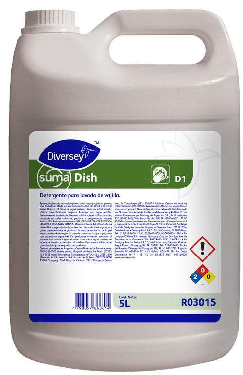 Suma Dish X 5 Lts (Diversey)