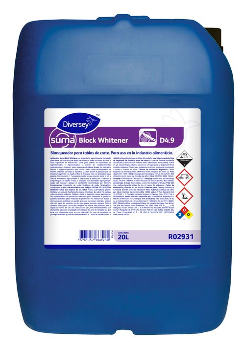 Suma Block Whitener Bidon X 20 Lts (Diversey)