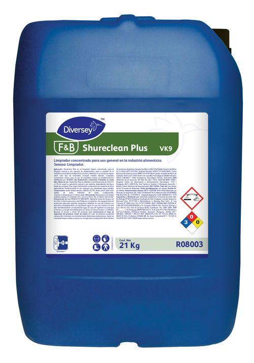 Shureclean Plus Bidon X21Kg (Diversey)