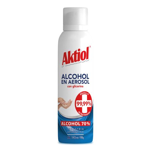Alcohol En Aerosol Aktiol X 143 Ml.