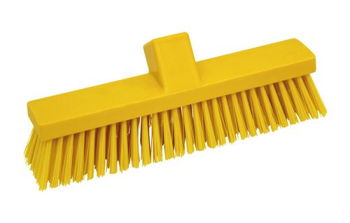 Cepillo De Piso Frigorifico De Fibra Larga En Pbt Amarillo Italimpia (4088Y)