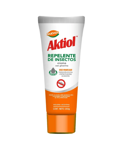 Repelente Para Mosquitos Aktiol Crema X 200 Grs