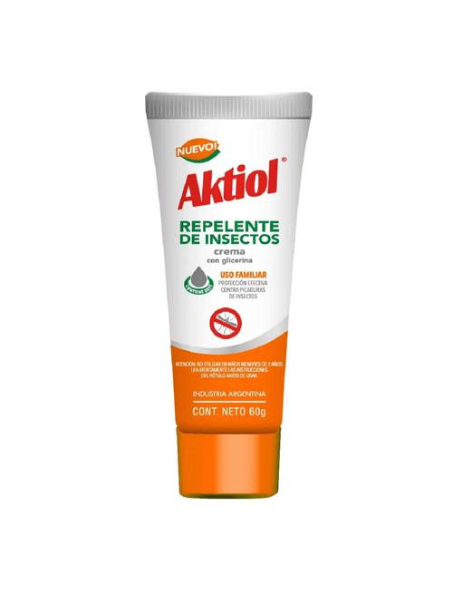Repelente Para Mosquitos Aktiol Crema X 60 Grs