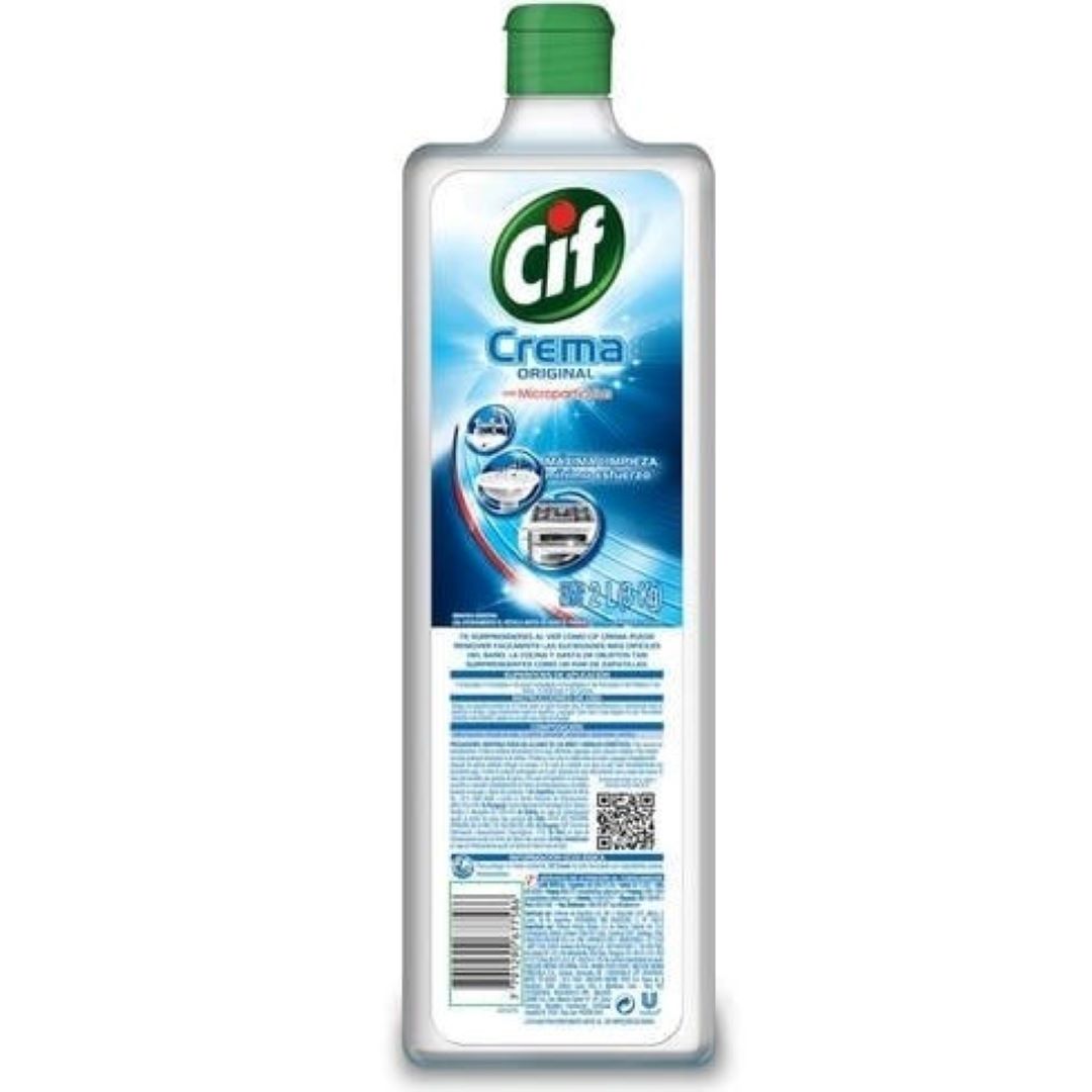 Cif Crema, el verdadero limpiador multiuso 💚 Probalo en todo tipo
