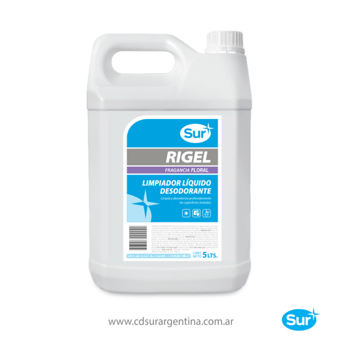 Limpiador Liquido Rigel Floral X 5 Lts