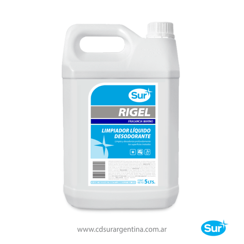 Limpiador Liquido Rigel Marino X 5 Lts.