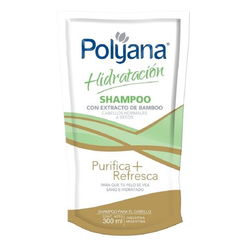 Shampoo Polyana Hidratacion X 300 Ml Doy Pack