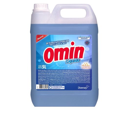 Omin Jabon Liiquido Para Ropa X 5 Lts. (Diversey)