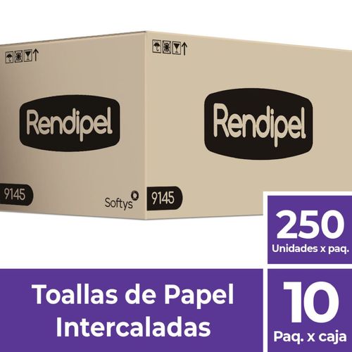 Toalla Rendipel Inter. Extra Blanca X 2500 Unid (9145)