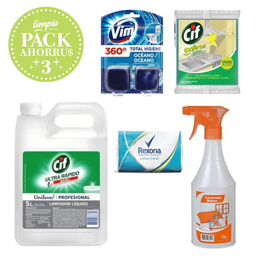 Pack Limpieza De Baño 1