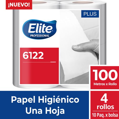 Papel Higiénico Elite Premium S/H 100 Mt (6122) x Paquete