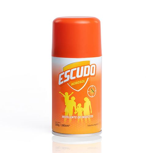 Repelente De Insectos Y Mosquitos Escudo En Aerosol X 180 Ml