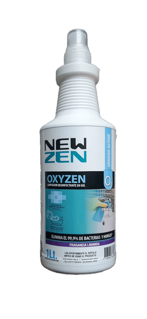 Limpiador Desinfectante Gel Oxyzen X 1 Lt New Zen
