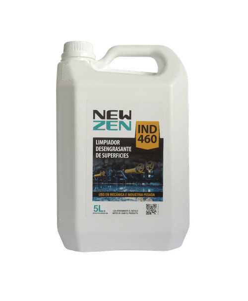 Desengrasante Ind-460 New Zen X 5 Lts