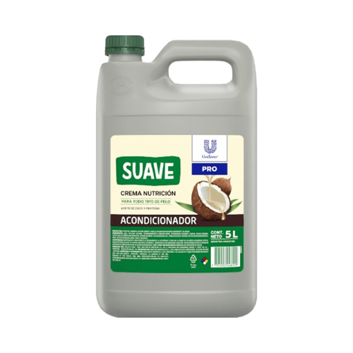 Acondicionador Suave Crema Nutricion Coco X 5 Lts