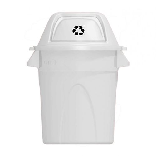 Contenedor Elite 121 Lts. Blanco Italimpia Con Tapa (1008380)