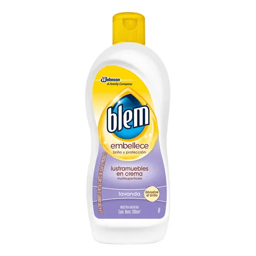 Lustramuebles Blem Crema Lavanda X 200 Cc.