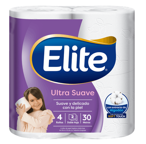 Papel Higiénico DH Elite Soft Touch Bolsón 40 Rollos X 30 Mts